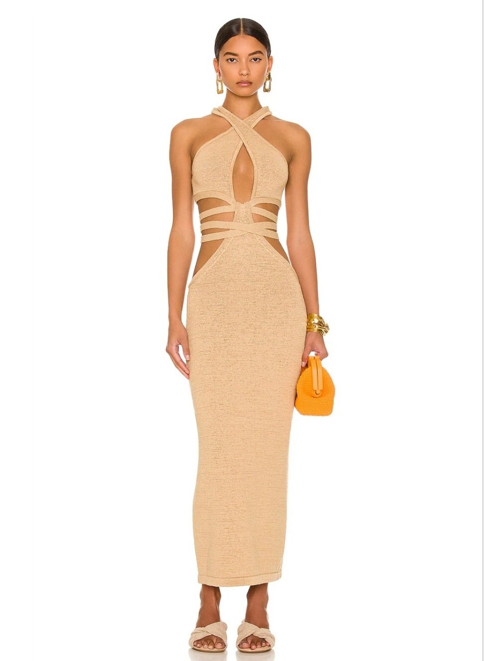 Cult Gaia Aziza Knit Dress Small